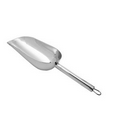 Stainless Steel Heavy Deluxe Large Bar Scoop w/Pipe Handle